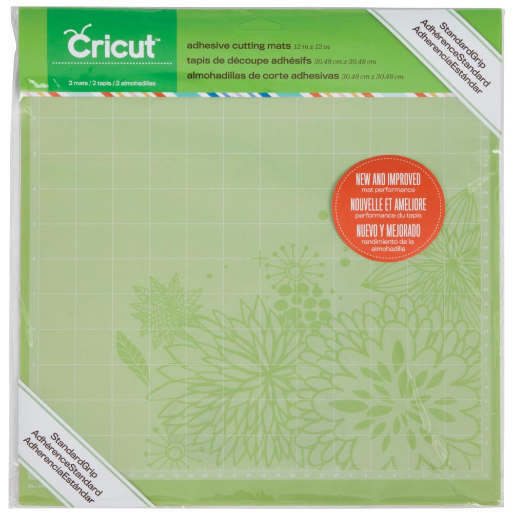 Cricut Standard Cutting Mats 12X12 2/Pkg - green