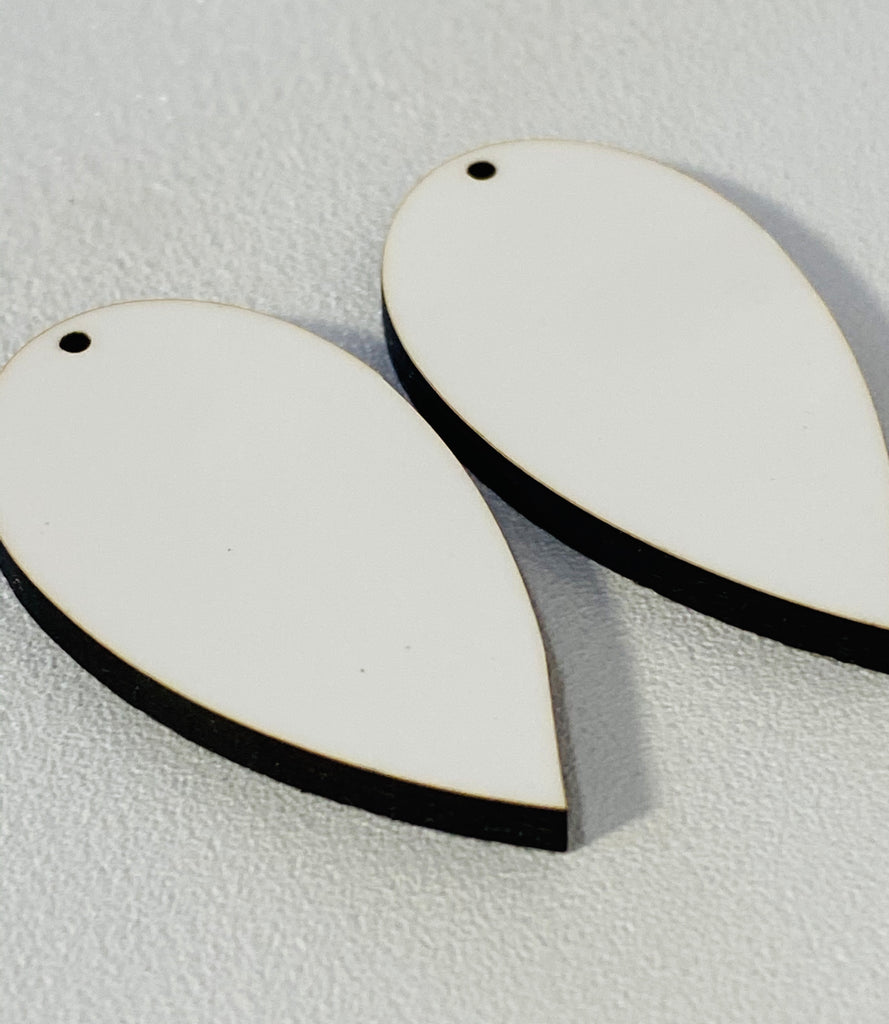 Sublimation Blank Earrings Heat Transfer Earring Unfinished Wood Teardrop  Pendants In 5 Assorted Printable Shapes For Jewelry DIY Making From  Weaving_web, $0.44