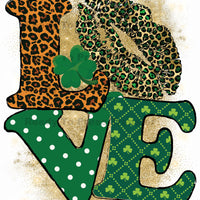 Love Sublimation Transfer - St Patrick's Day T194