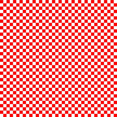 Red and white checkerboard craft  vinyl pattern sheet - HTV -  Adhesive Vinyl -  htv2403