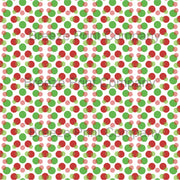 Christmas color dark red and green dots with white background polka dot pattern craft vinyl - HTV -  Adhesive Vinyl -  HTV1652 - Breeze Crafts