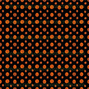 Black and Orange Swirl Dot Patterned Vinyl, pattern craft vinyl sheets - HTV or Adhesive Vinyl -  Halloween polka dot pattern HTV8700 - Breeze Crafts