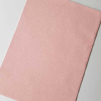 Peach textured faux leather sheets, solid litchi pebbled leather fabric, for bows, earrings and more, A4 8x11 inch sheets  12192