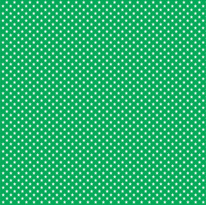 Green with white mini stars craft  vinyl sheet - HTV -  Adhesive Vinyl -  star pattern HTV2401