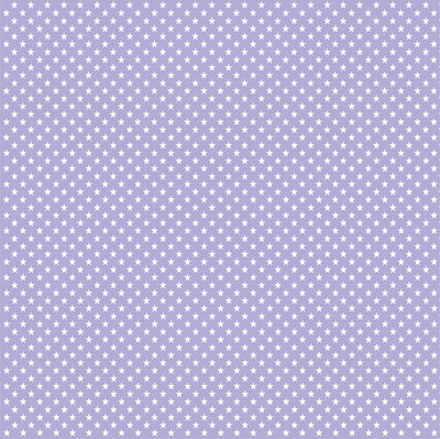 Lavender purple with white mini stars craft  vinyl sheet - HTV -  Adhesive Vinyl -  star pattern HTV2409