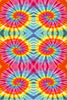 Tie Dye pattern craft  vinyl sheet - HTV -  Adhesive Vinyl -  rainbow colors HTV2500