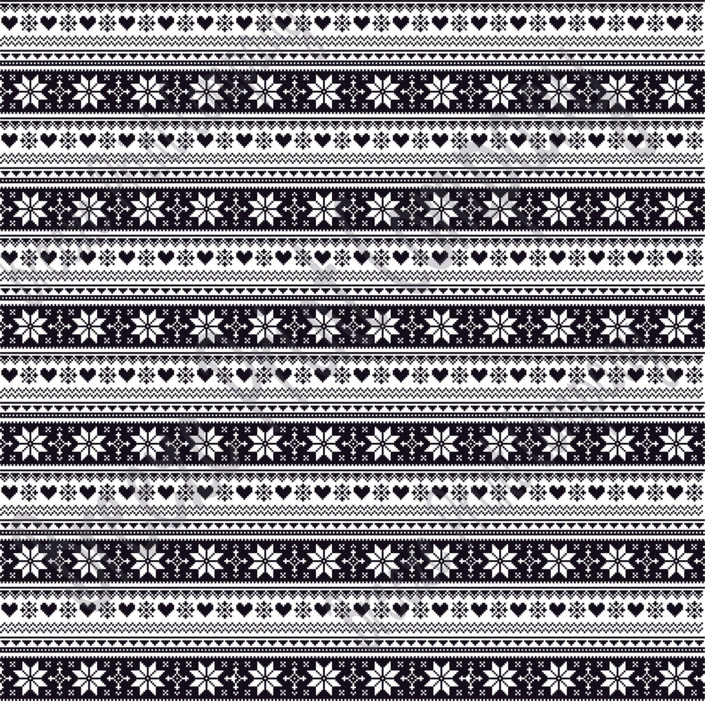 Black snowflake craft vinyl sheet - HTV - Adhesive Vinyl - winter