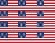 American flag print craft vinyl sheet - HTV -  Adhesive Vinyl -  12x15  HTV164 - Breeze Crafts