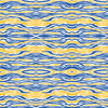 Blue and Yellow Mini Zebra patterned craft vinyl sheet - HTV / heat transfer vinyl - Adhesive Vinyl - pattern vinyl HTV1243M