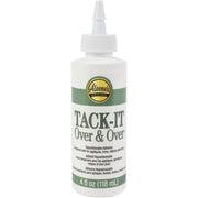 Aleene's Tack it Over and Over™ Glue - 4 oz, tumbler tack it method
