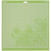 Cricut Cutting Mats 12"X12" 2/Pkg, This multi-purpose mat is perfect for a wide range of medium weight materials, including patterned paper, vinyl, iron-on and cardstock. This package contains two 12x12 inch standard grip cutting mat. Imported, 