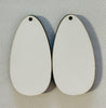 Sublimation Earrings, teardrop, 1.5 inch - 1 sided SE3