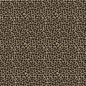 Mini leopard print craft vinyl sheet