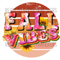 Fall Vibes Sublimation Transfer - T209