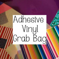 Scrap Bag of Adhesive Vinyl