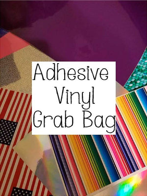 Scrap Bag of Adhesive Vinyl