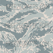 Air Force Camo Sublimation Pattern Sheet S6400