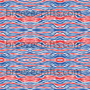Red, blue and white MINI zebra print craft  vinyl sheet - HTV -  Adhesive Vinyl -  pattern vinyl HTV1238M