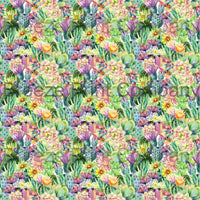 Cactus and Succulent Sublimation Pattern Sheet SWC20