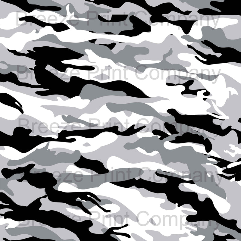 Red, black and white camouflage craft vinyl - HTV - Adhesive Vinyl - camo  pattern HTV1052