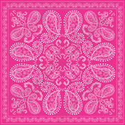 magenta bandana pattern vinyl, hot pink vinyl, printed vinyl, bandana patterned vinyl, vinyl sheets, craft vinyl, pink and white