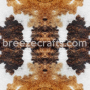 Cowhide print sublimation pattern sheet S4006