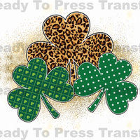 Clover Sublimation Transfer - St. Patrick's Day - T189