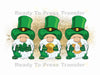 Gnome Sublimation Transfer - St Patrick's Day T191