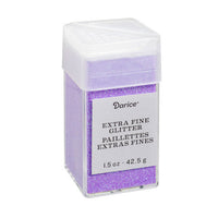 Glitter - Fairy Extra Fine - 1.5 ounce, light purple, fairy blue