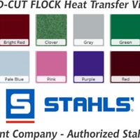 Stahls' Flock II Heat Transfer Vinyl Sheets 12x20 inch -CLEARANCE