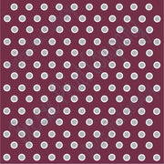 Maroon with grey and white polka dots craft  vinyl - HTV -  Adhesive Vinyl -  polka dot pattern HTV261