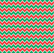 Red, green and white chevron craft  vinyl - HTV -  Adhesive Vinyl -  zig zag pattern Christmas HTV185