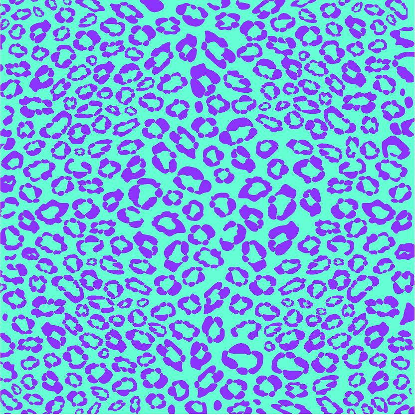 Cheetah Print Glitter Vinyl (18″ x 54″) – Lilac – My Handmade Space