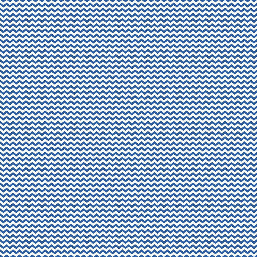 Blue and white mini chevron craft  vinyl - HTV -  Adhesive Vinyl -  zig zag pattern HTV4500 - Breeze Crafts