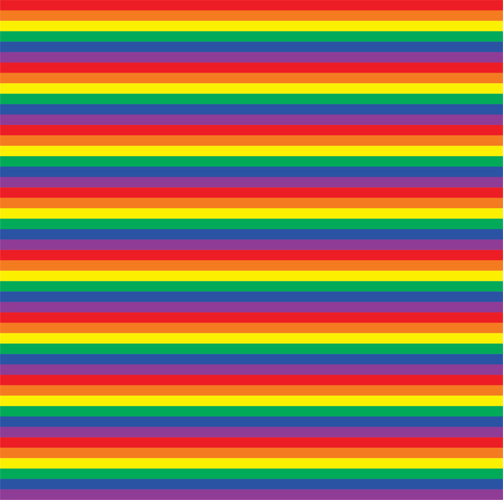 Rainbow stripe craft vinyl sheet - HTV - Adhesive Vinyl - mini stripe  pattern HTV165