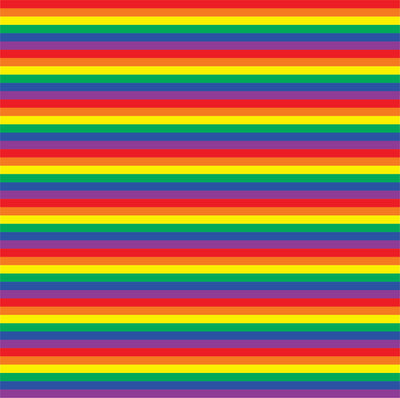 Rainbow stripe craft  vinyl sheet - HTV -  Adhesive Vinyl -  mini stripe pattern HTV165