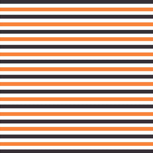 Black, orange and white stripe craft  vinyl sheet - HTV -  Adhesive Vinyl -  stripe pattern HTV3017 - Breeze Crafts