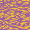 Purple and yellow-gold zebra print craft  vinyl sheet - HTV -  Adhesive Vinyl -  pattern vinyl HTV1239