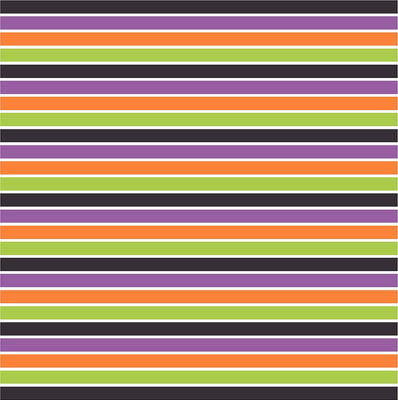 Black, purple, green, orange and white stripe craft  vinyl sheet - HTV -  Adhesive Vinyl -  stripe pattern HTV3023 - Breeze Crafts