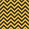 Black and yellow-gold chevron craft  vinyl - HTV -  Adhesive Vinyl -  black and athletic yellow zig zag pattern - Breeze Crafts
