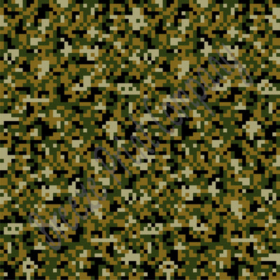 Black, green, brown digital Camouflage craft  vinyl - HTV -  Adhesive Vinyl -  camo army pattern  HTV - Breeze Crafts