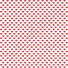 White with red small heart craft  vinyl sheet - HTV -  Adhesive Vinyl -  Valentine's Day HTV3951