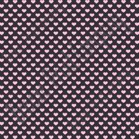 Black with light pink small heart craft  vinyl sheet - HTV -  Adhesive Vinyl -  Valentine's Day HTV3954 - Breeze Crafts