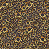 Star of David black and gold pattern craft  vinyl sheet - HTV -  Adhesive Vinyl -  Hanukkah HTV4400