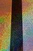 Holographic adhesive gloss permanent vinyl sheet sticky vinyl silver, gold and black galaxy metallized RTape VinylEfx Decorative Metal Flake