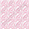 Pink cherry blossom floral  craft  vinyl sheet - HTV -  Adhesive Vinyl -  flower pattern vinyl spring pattern HTV2246