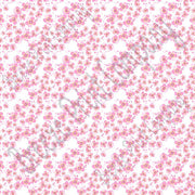 Pink cherry blossom floral  craft  vinyl sheet - HTV -  Adhesive Vinyl -  flower pattern vinyl spring pattern HTV2246