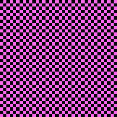Black and pink checkerboard craft  pattern sheet - HTV -  Adhesive Vinyl -  htv2404 - Breeze Crafts