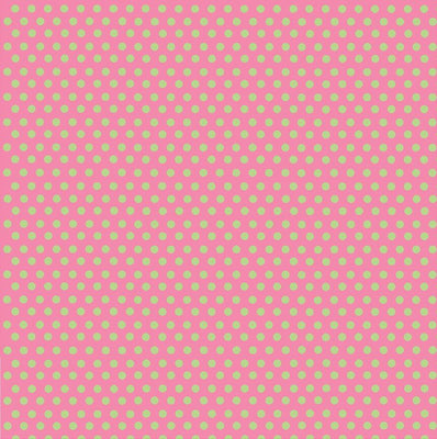 Pink with green apple mini polka dots craft vinyl - HTV -  Adhesive Vinyl -  polka dot Halloween pattern HTV2332