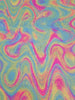 Colorful rainbow swirl craft vinyl sheet - HTV -  Adhesive Vinyl -  hand drawn tropical inspired colorful sand textured pattern HTV2257 - Breeze Crafts